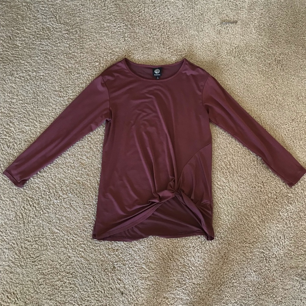 Bobeau long-sleeved shirt/blouse